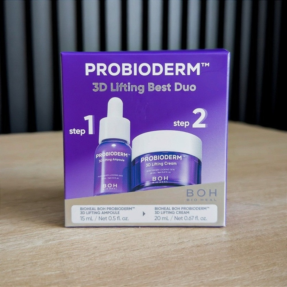 BIOHEAL BOH Probioderm 3D Lifting Best Duo Ampoule and Cream Set K-Beauty